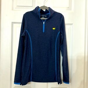 Masters Women’s Pullover Magnolia Lane tech size xs Blue 1/4 zip
